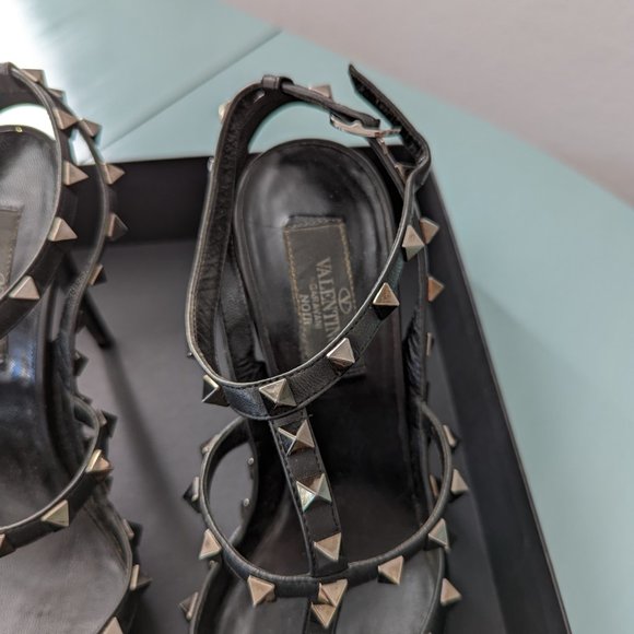 Valentino Rockstud Noir heels - Picture 7 of 12